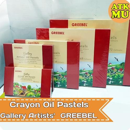 

[KODE BDKKH] Crayon Oil Pastels Artists 12 - Artists 24 - Artists 36 Greebel