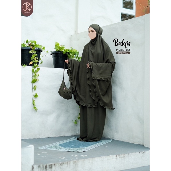 BALQIS PRAYER SET, MUKENA DEWASA KAISYA