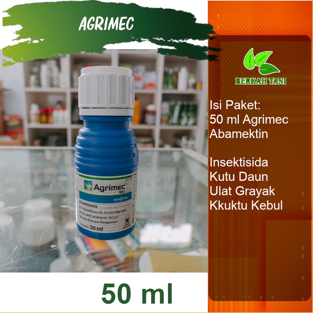 Agrimec 50 ml Pengendali Hama Kutu Daun Ulat Grayak