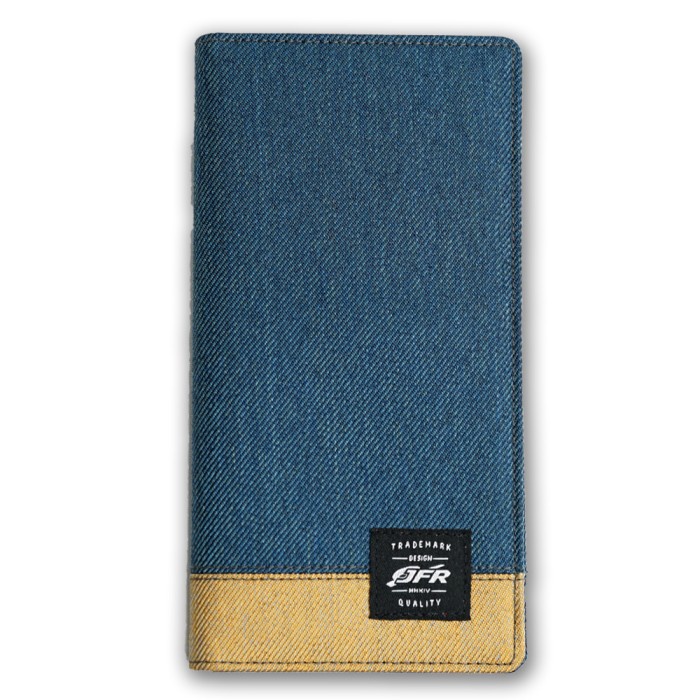 dompet Dompet Remaja Pria Cowok Kain Kanvas Keren Dompet Panjang Pria GP15 - Biru(U3J5) termurah gra