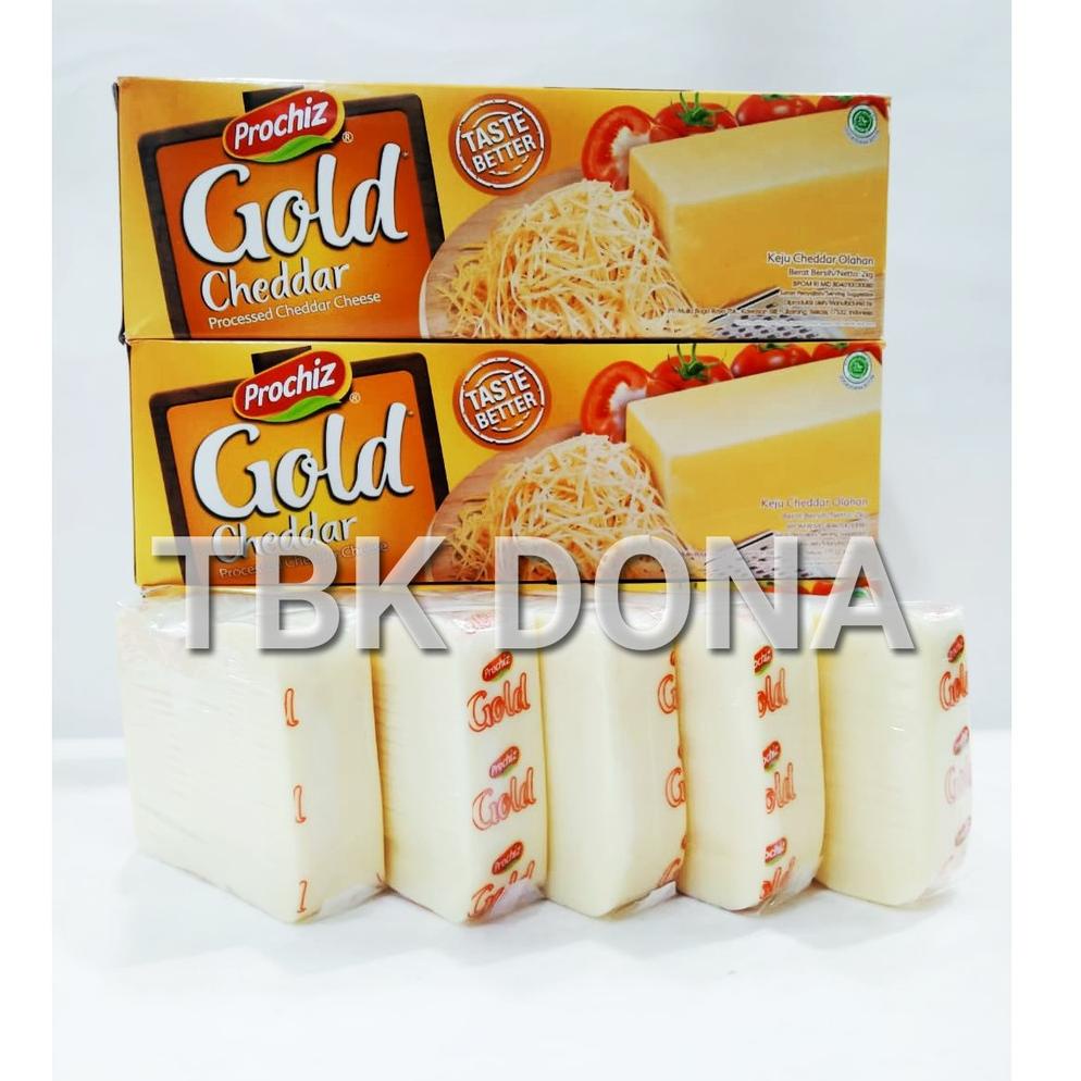 

[SALE !] Prochiz Gold Cheddar Potongan 245-255 gr [KODE 767]