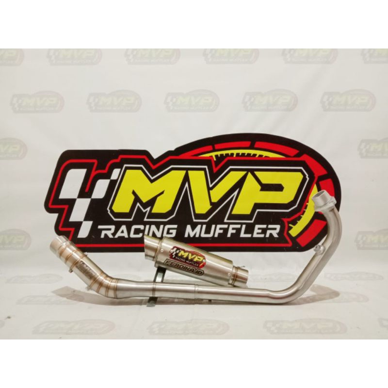Knalpot CBR 150 R/CB 150 R/SONIC/GTR Original MVP Racing Muffler