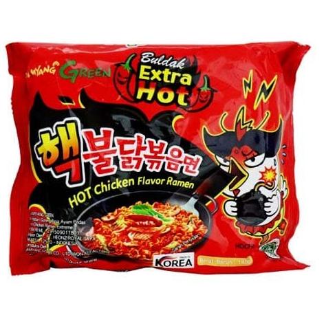 

[VIRAL !!] Samyang Extra Hot Chicken Flavor Ramen 140G exp 15 Juni 2023 [KODE 8]
