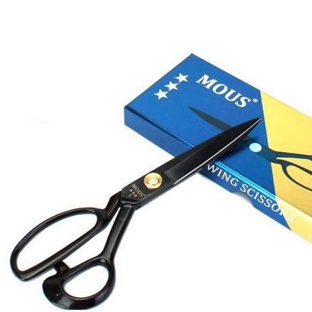 

[MURAH !] Gunting Potong Bahan Kain MOUS 8" 9" 10" 11" 12" - Professional Tailor Scissors MOUS Gunting Potong Kain