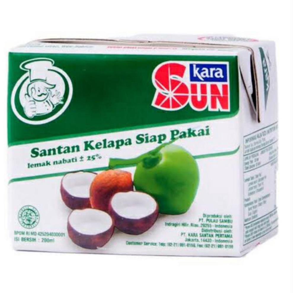 

(COD )NEW_PRODUCT Santan Sun Kara 200ml - Kara Coconut Milk