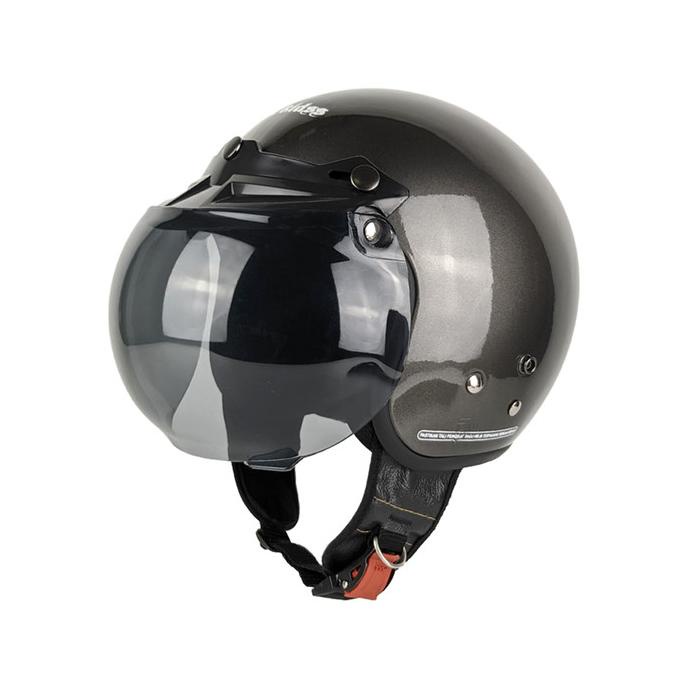 Helm Anak Junior Carkidss JM Helmet Kids Retro SNI Kaca Cembung