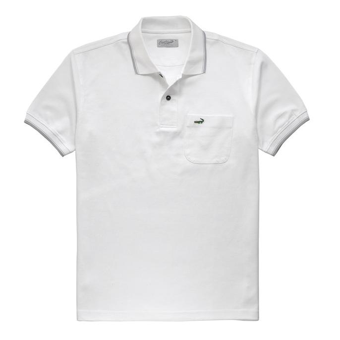 Crocodile CRCOLE 4 - Kaos Polo Pria Original - Katun - Ash putih,L