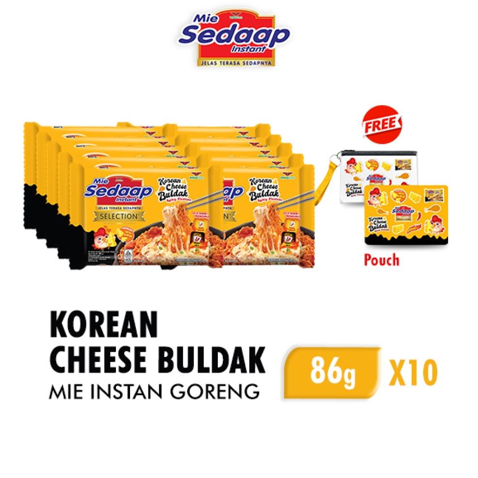 

✨ 7.7 Mie Sedaap Korean Cheese Buldak 86 gr x10 Free Pouch