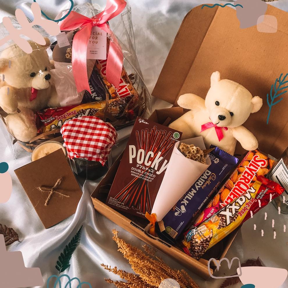 

>D2289) ⭐⭐⭐⭐⭐ GIFT BAG/ HAMPERS/ HADIAH ULTAH/ KADO ULANG TAHUN, WISUDA/GRADUATION, ANNIVERSARY/ HAMPERS LEBARAN - CHOCOLATE EDITION