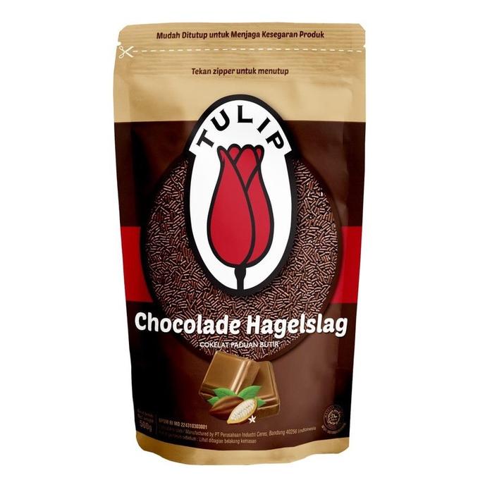 

♠ Mesis Tulip Dark Kemasan Pouch - Dark 500gram