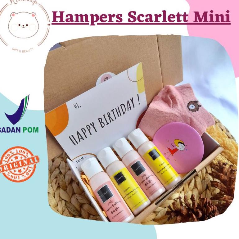 

✔️ HAMPERS SCARLETT MINI KADO VALENTINE HAMPERS ULTAH MURAH