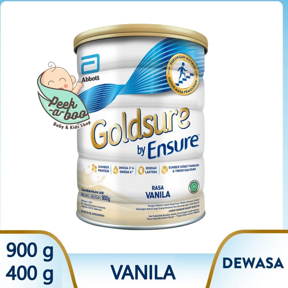 

MEN SALE GOLDSURE BY ENSURE VANILA 900GR 400GR SUSU NUTRISI DEWASA