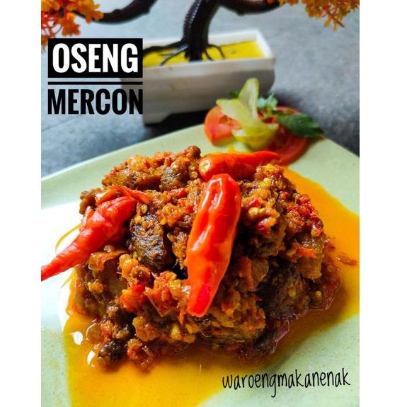 

Terlaku... Oseng Mercon (isi daging & tetelan) (READY)