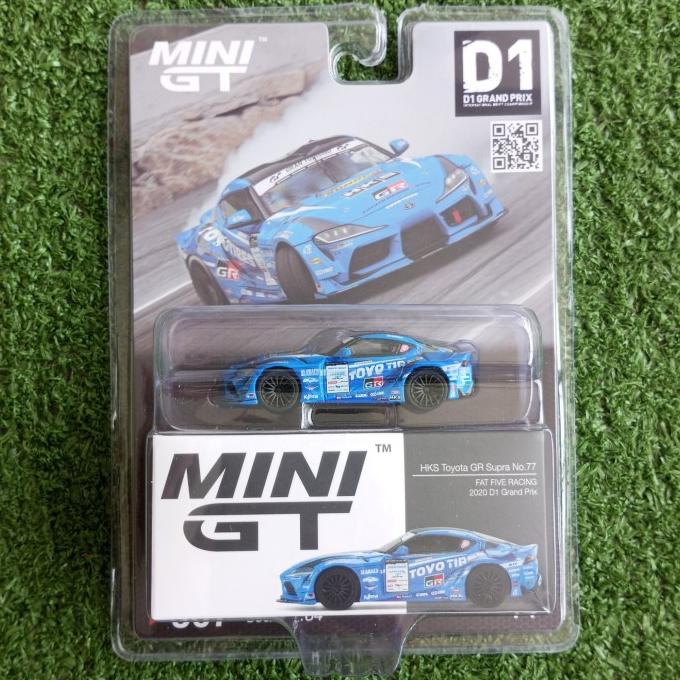 Mini GT 307 HKS Toyota GR Supra FAT FIVE RACING 2020 D1 Grand Prix RHD