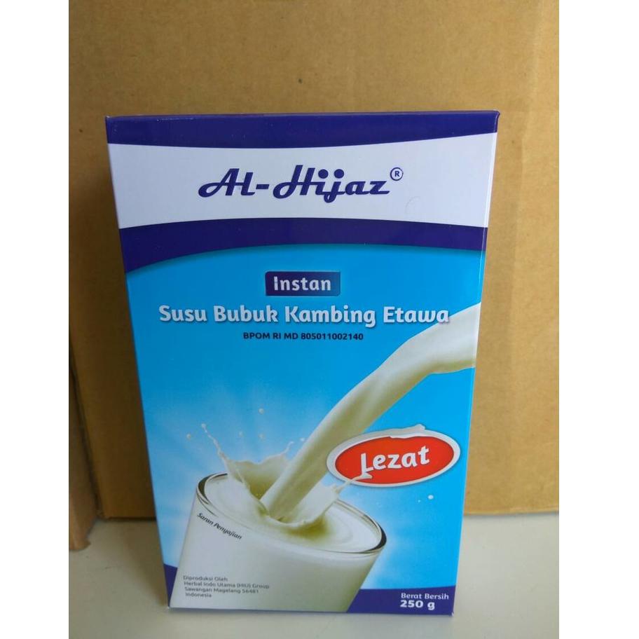 

>XC26619< Susu Bubuk Kambing Etawa Al Hijaz Original 250gr