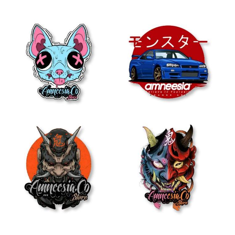 

Termurah Amneesia Sticker Pack Amneesia Club 3Pcs Limited Edition