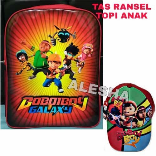Ransel Anak Laki Laki Boboiboy Galaxy Tas C8T7 Kekinian Lucu Awet Gratis Ongkir aesthetic grosir Mur