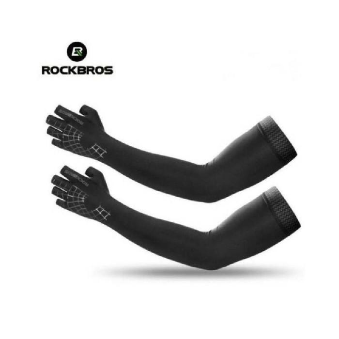 Terlaris Rockbros S205 Arm Sleeve With Gloves - Mansetkaostangan & Sarungtangan