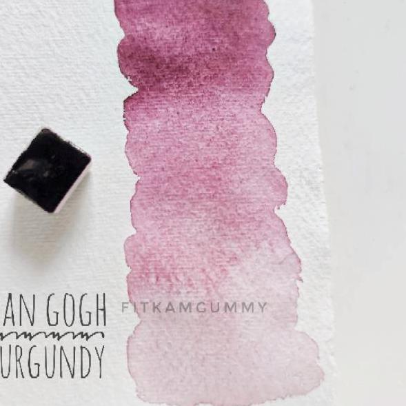 

Ready Laris Van Gogh Watercolor Burgundy