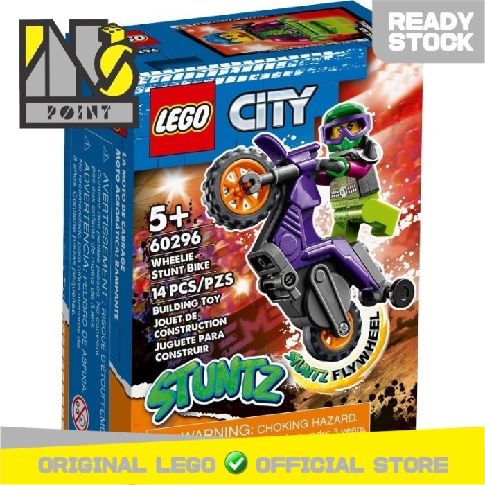 LEGO City - 60296 - Wheelie Stunt Bike