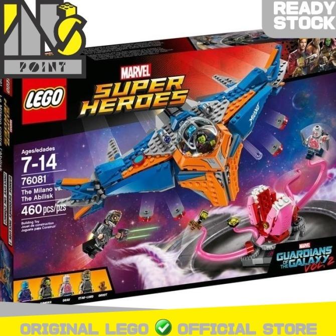 Hot Sale Lego 76081 - Super Heroes - The Milano Vs. The Abilisk Terlaris