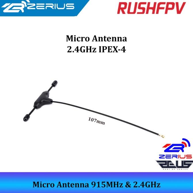 RushFPV Micro Antenna 915MHz & 2.4GHz IPEX1 IPEX4 ELRS TBS Antenna