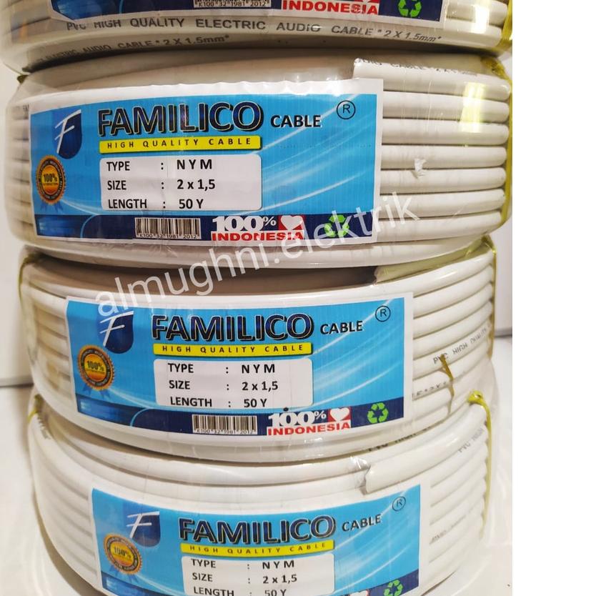 Diskon | TD4 | KABEL NYM KAWAT 2x1.5/kabel listrik kawat tembaga 2x1.5 dan 2x2.5/kabel listrik kawat