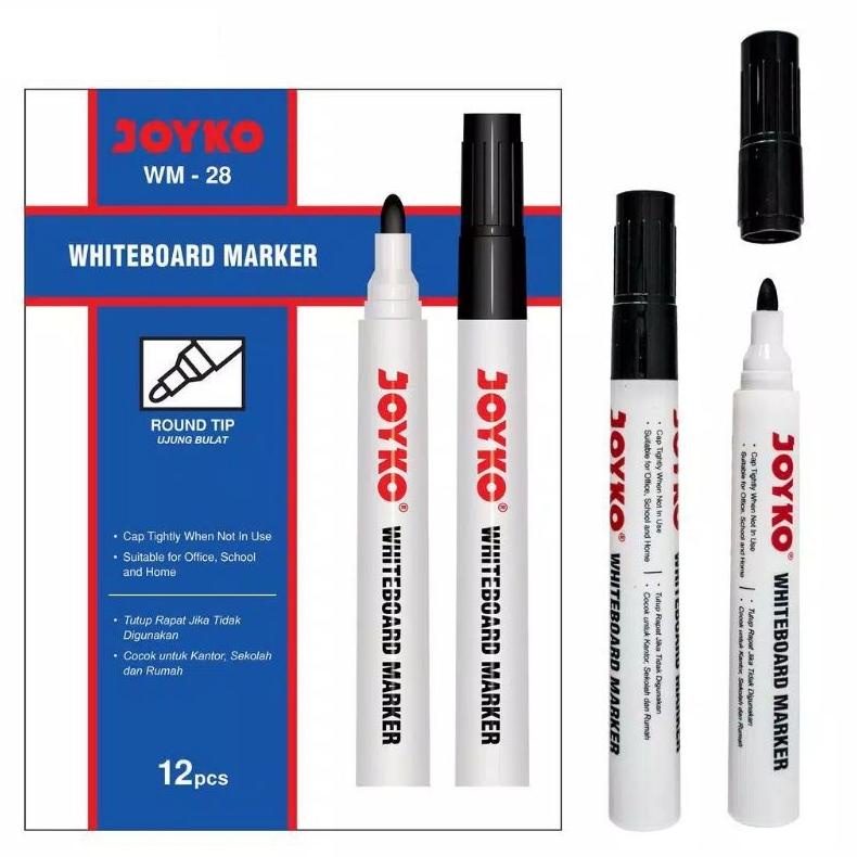 

Murah Whiteboard Marker Spidol Joyko Wm-28 Hitam (Pcs)