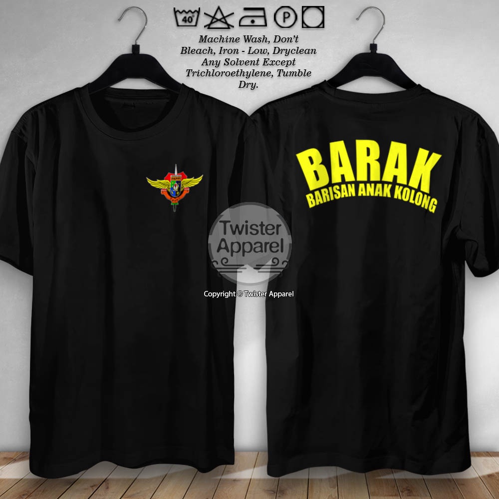 Kaos Generasi Muda FKPPI Barak Barisan Anak Kolong Baju Distro Cotton Combed 24s