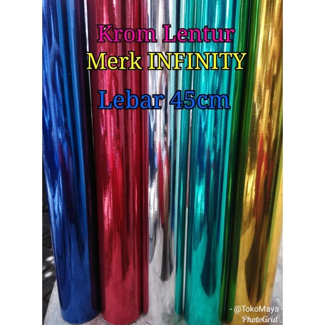 Stiker Skotlet Crome/krom INFINITY