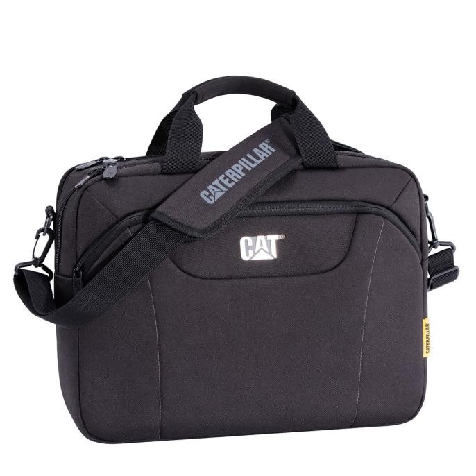 SALE Caterpillar Bizz Tools Tas Laptop Pria - Black Termurah