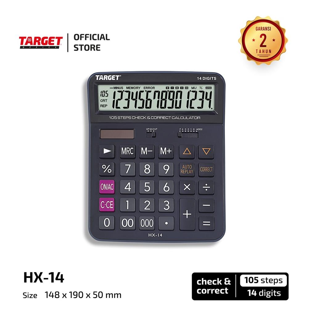 

Target HX - 14 - Desktop Calculator - 14 digit