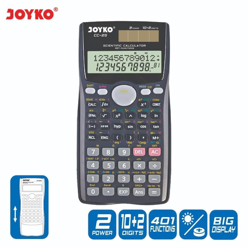 

Calculator / Kalkulator Joyko CC-25 / Scientific / 401 Functions