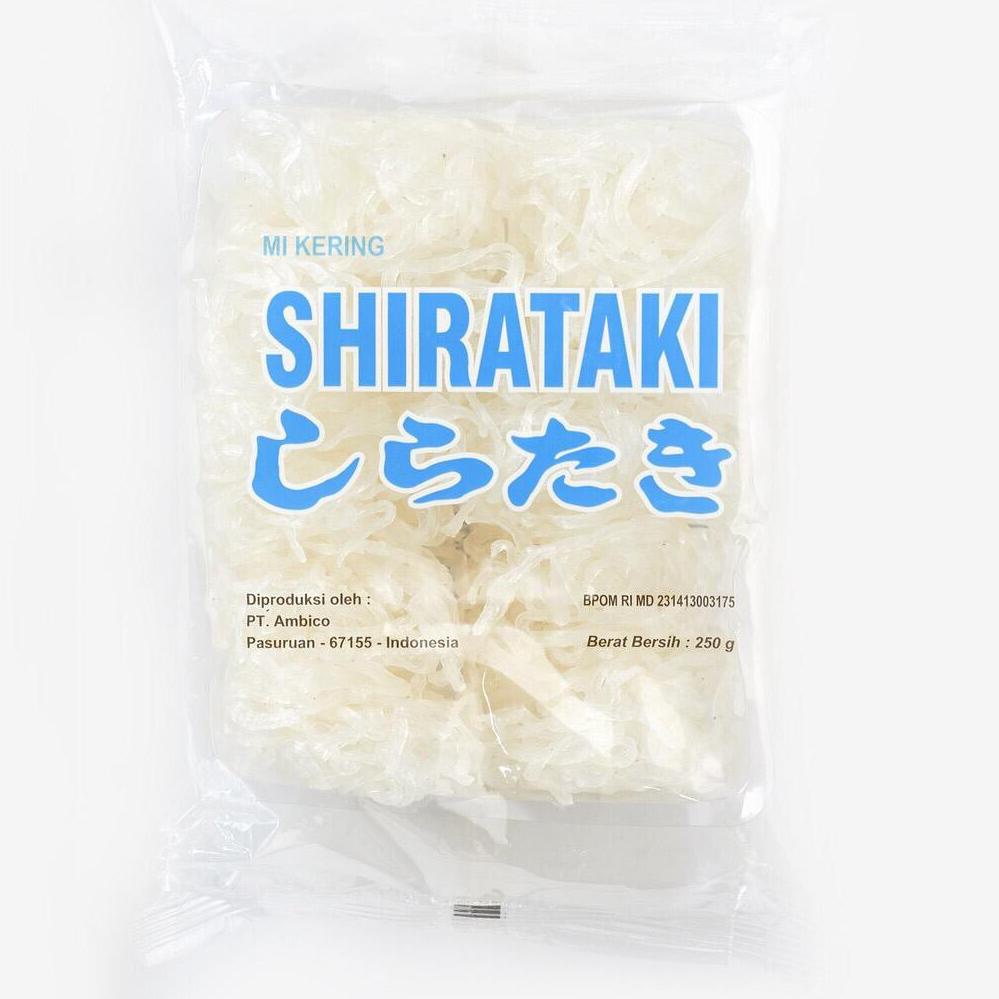 

[COD] ✵ Dry Shirataki Noodle - Mie Kering Shirataki ( isi 10pcs ) 250g 3557