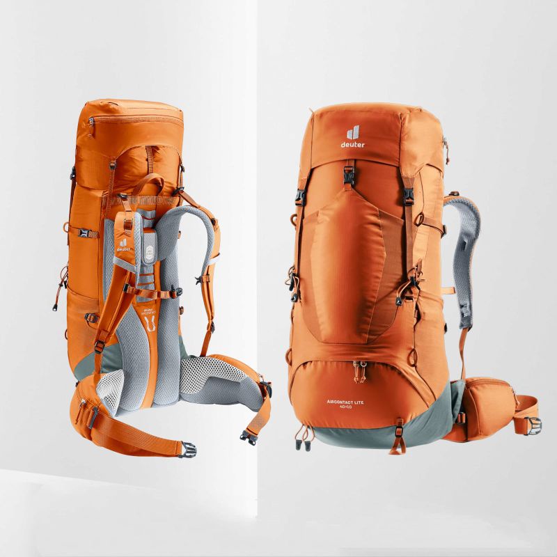 TENDAKI  •Tas Deuter Aircontact Lite 35+10SL - 40+10 - 45+10SL - 50+10 | Core 35+10SL - 40+10 - 65+10SL | Ultra 45+5SL - 50+5  Hiking Backpack