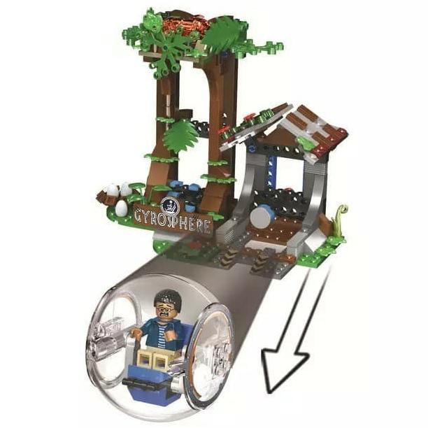 Must Have Lego Mobil Dinosaurus Jurassic World Park 39117 Carnotaurus Gyrosphere Terbaru