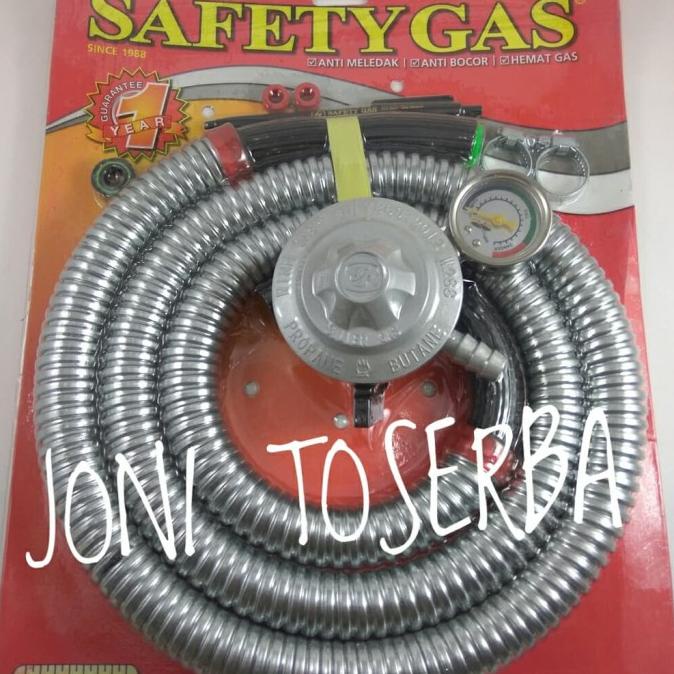 '+'+'+'+] Selang dan Regulator Kompor Gas Safety Gas Anti Meledak