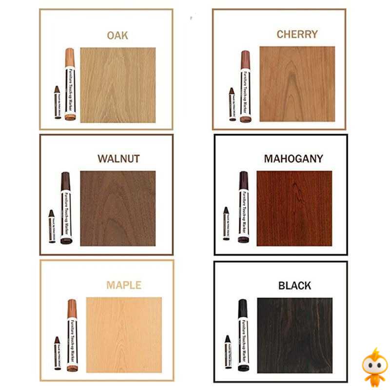 FLASHMART Set Spidol Pewarna Kayu Wood Repair Sticks Marker 12 PCS - YL228