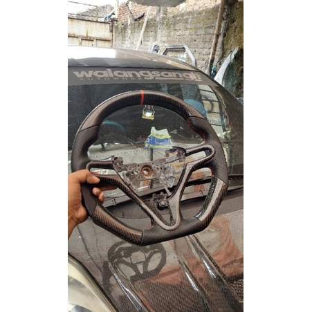 LINGKAR STIR CARBON,JAZZ GE8,CIVIC FD