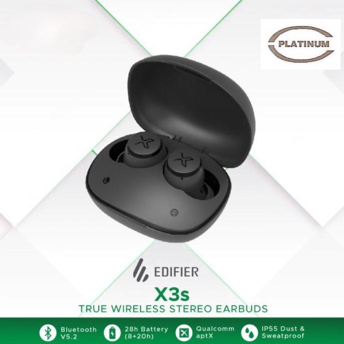 Terbaru Edifier Tws X3S True Wireless Stereo Earbuds