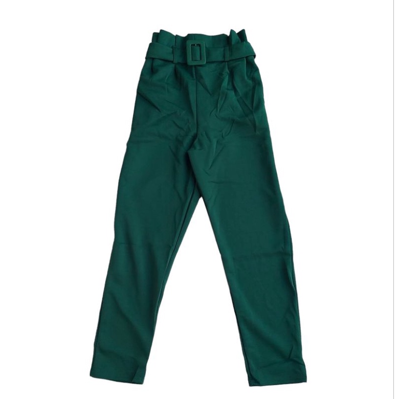 Celana High Waist Scuba /Celana kantor