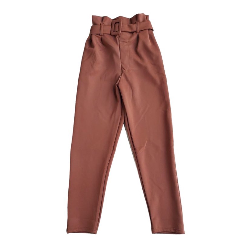 Celana High Waist Scuba /Celana kantor