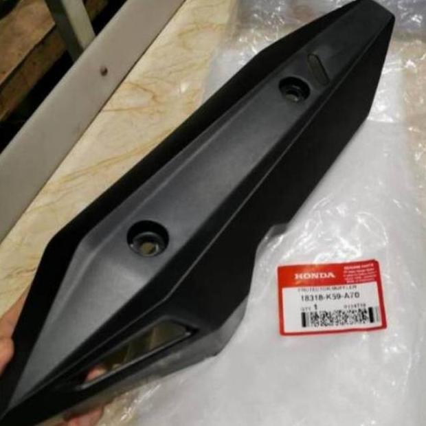 Cover Knalpot Tutup Knalpot Honda Vario 125/150 New 2018-2021 Ori Ahm Promo