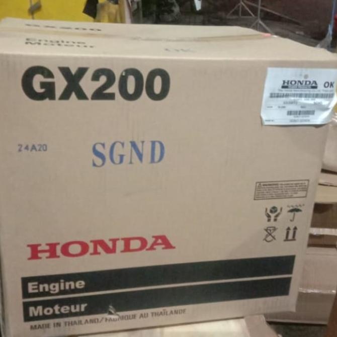 Mesin Serbaguna Honda Gx 200 T2 Thai 6.5Hp Mesin Penggerak Bensin Promo