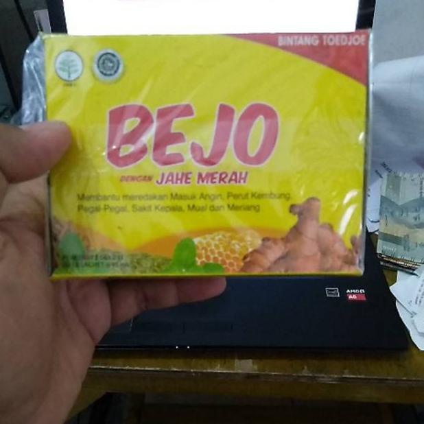 

( Bisa Cod ) BEJO MASUK ANGIN JAHE MERAH 1 BOX ISI 12 SACHET ..