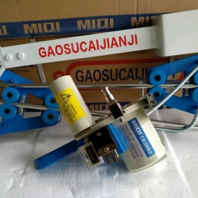 Mesin Potong Bahan Kain Lempar - End Cutter Rel Machine