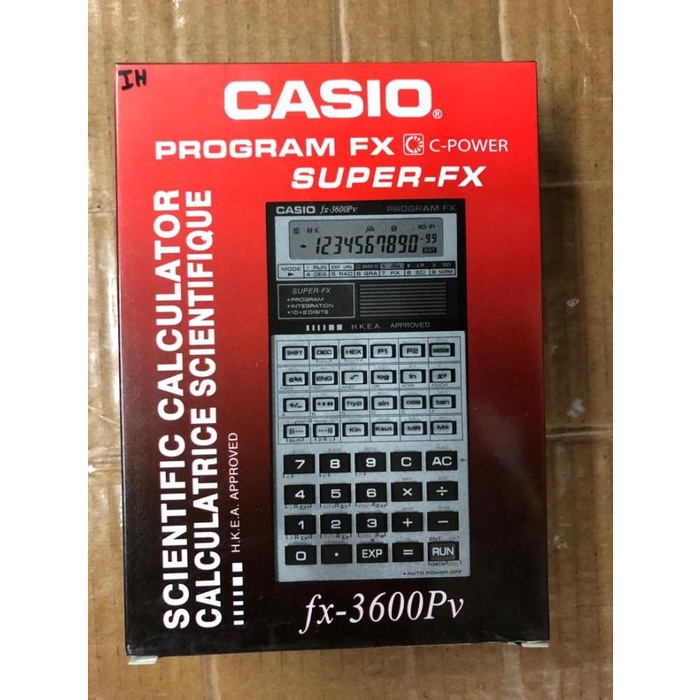 

Terlaris Kalkulator Scientific Casio Fx 3600 Pv