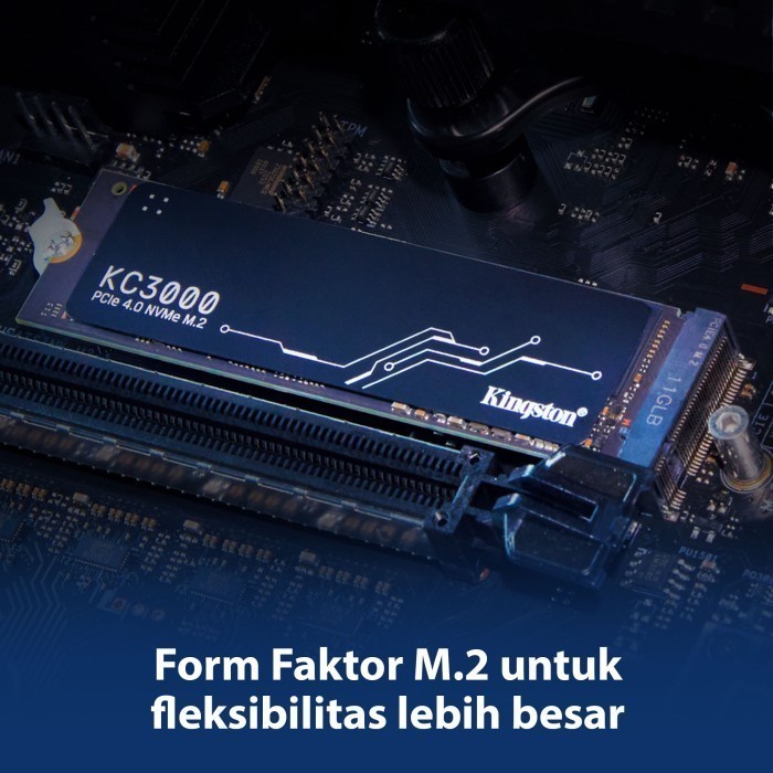 Kingston KC3000 SSD Internal 1TB M.2 NVMe 2280 Pcie 4.0 x4