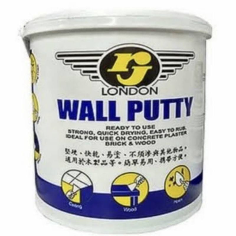 Plamir RJ 1kg / Dempul Tembok RJ 1kg / Wall Putty RJ 1kg