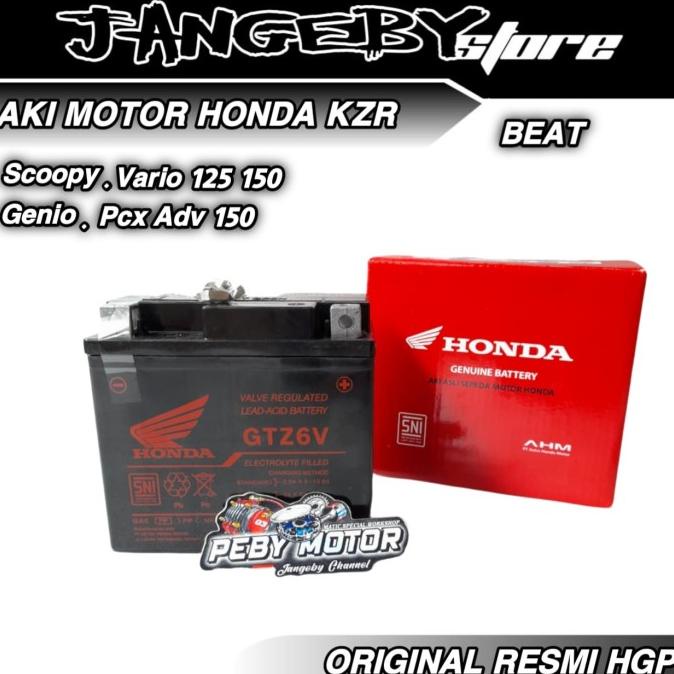 Aki Motor Honda Beat Scoopy Genio Vario 125 150 Esp Original Resmi HGP